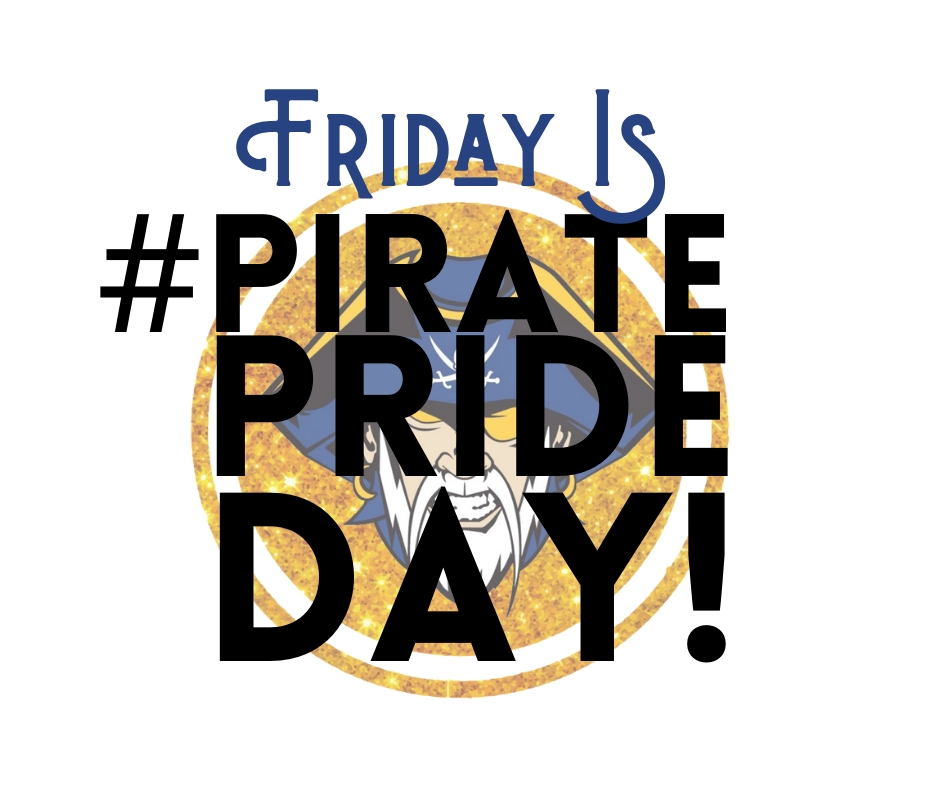 Friday Is #PiratePRIDEday!