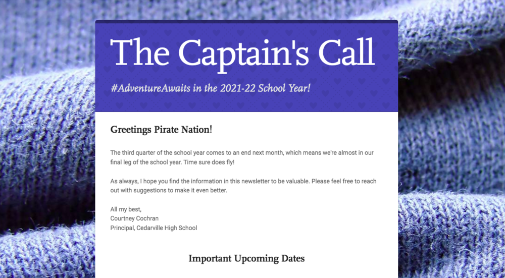 Captain's Call