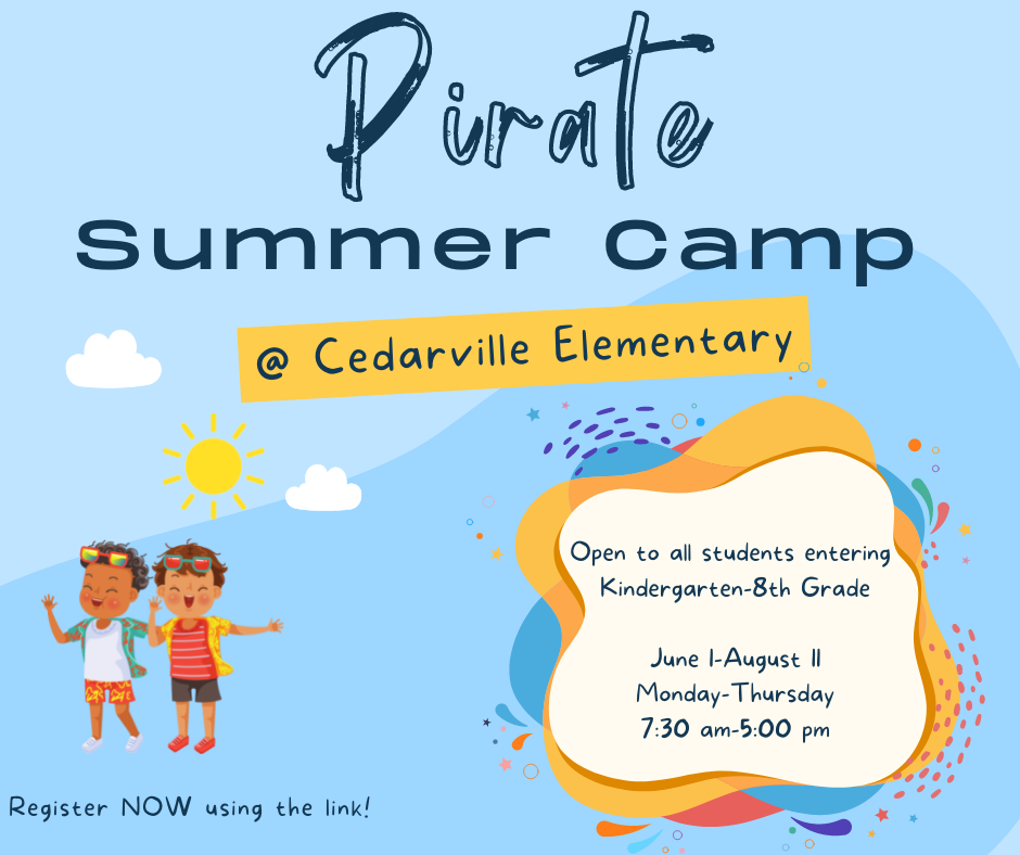 Cedarville Pirate Camp Parents: